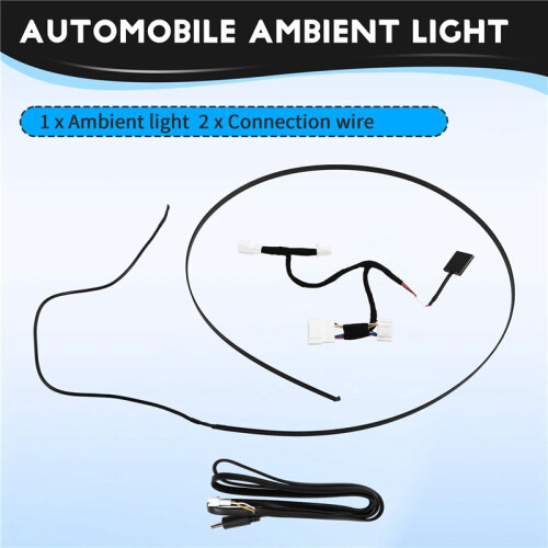 Automobile Ambient Light Intelligent Ambient Light BSD Ambient Light for  MODEL 3 Y 1