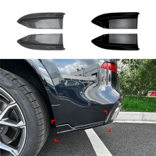 For X5 G05 M Sport 2019-2023 Rear Bumper Lip Angle Diffuser Splitter Spoiler Protector Gloss Black