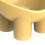 Cuenco elevado para comida de gato amarillo 138x134x90mm 7