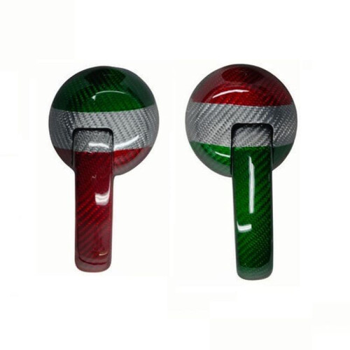 Echte Hartcarbon-Türgriffabdeckung für  500 2008-2023 Abarth 595 695 2012-2023 2