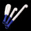 3Pack Flexible Bottle Brushes Foams Multifunctional Wine Glass 4