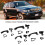 1Set Front Rear Left Right Exterior Door Handle Kit for  X5 E53 2000-2006 7