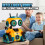 Robot Intelligent Télécommandé 2,4 GHz, Induction, Musique Interactive, Détection de Gestes, Cadeaux D'Anniversaire B 4