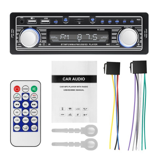 Car  MP3 Player, Single Spindle Machine, Car Radio, Dual USB Charging, TF Player
