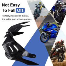 Ailettes Aérodynamiques de Carénage de Moto pour  YZF R3 R25 2015-2018 Noir