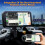 Motocicleta Portátil de 6,25 Polegadas IP67 À Prova D'Água Sem Fio para  CarPlay Android Auto Mote  Display 5