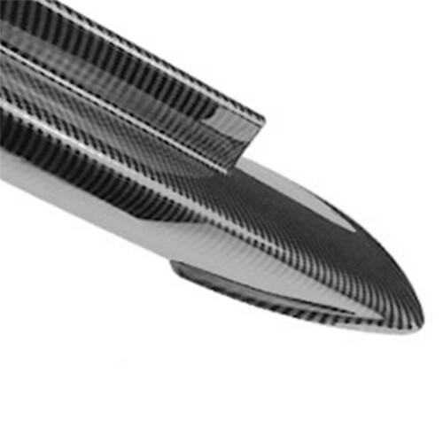 Car Front Bumper Lip Diffuser Splitter Winglet Apron Spoiler for  3 Series E90 E91 2005-2008 Carbon Fiber Pattern 2