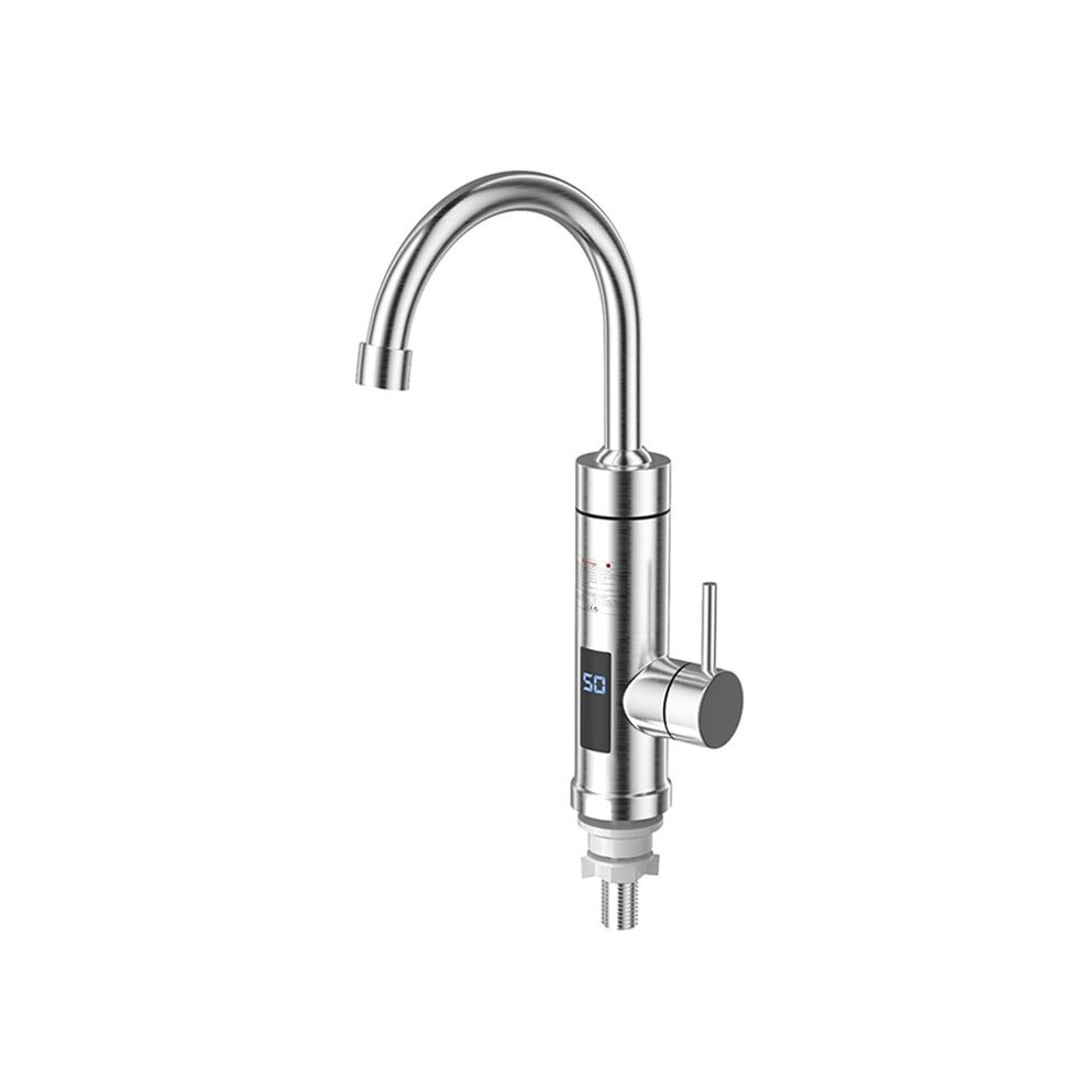 Heated Faucet Electric Water Heater Kitchen Faucet Instant Hot Water Faucet Heater Heating Faucet Instantaneous Eu Plug 4713933443641