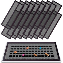 16PCS Magnetic Floor Vent Covers -12x5.5 Lnch AirVent Filters Magnetic Floor Register Vent CoversMagnetic for HomeFloor