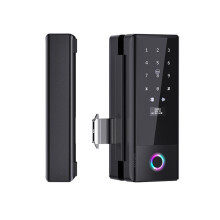 Tuya Home Fingerprint Lock for Sliding Glass Doors Glass Door Electronic Lock with Advanced Biometric Access