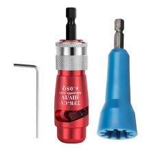 Herramienta para Pelar y Torcer Cables, Pelacables EléCtricos Juego de Herramientas de Electricista Profesional Torcedor de Tuercas para Cables