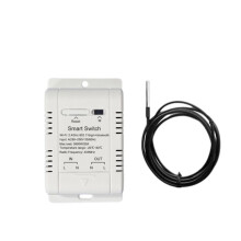 Tuya WiFi Temperature 20A Wireless Thermostat with 1M Sensor Intelligent Thermostat Supports Voice Control