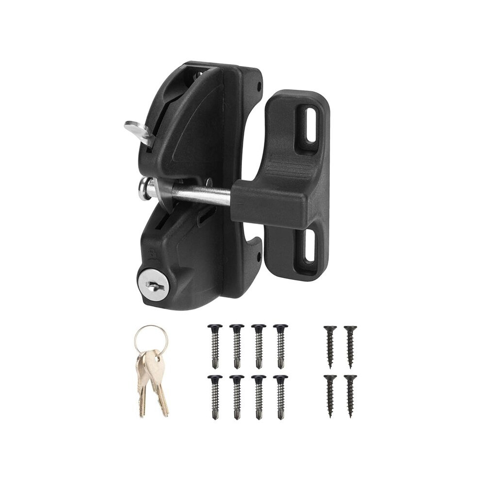 Key Lockable 2 Sided Gate Key,Self Locking Gate Gate Fence Lock For Outdoor Gates,Locking Gate Door Lock 6031487751905
