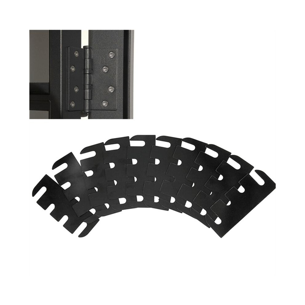 10-Pack Door Hinge Shims Door Hinge Repair Kit Suitable For Filling Gaps In Interior Door Hinges Door Hinge Repair Kit 4712708528330