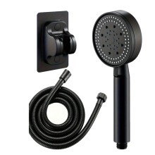 Grifo de lavabo para baño, ducha de alta presión, 5 modos, ajustable, juego de accesorios de baño, cabezal de ducha presurizado.
