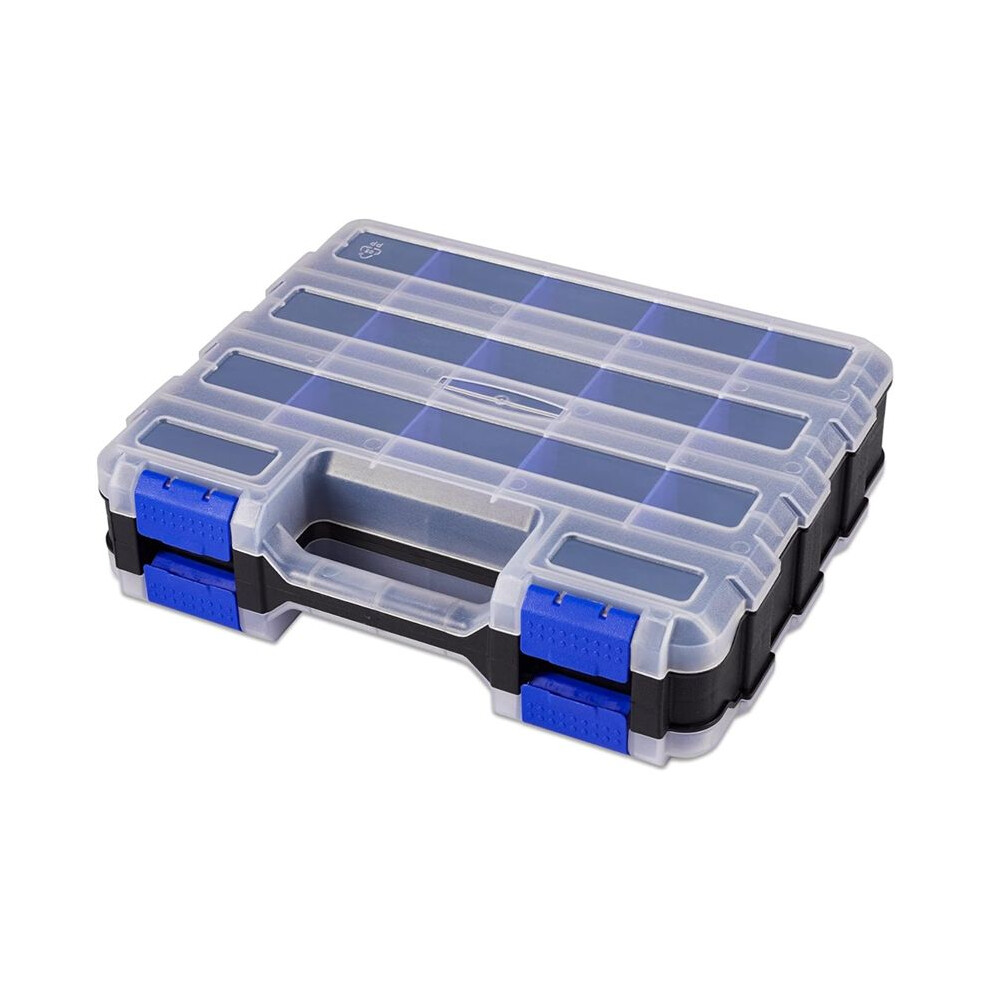 Tools Storage Box Organizer Double Side Hardware Organizers With Removable Plastic Dividers For Screws Nuts Nails Bolts 6031577637003