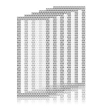 6X Home Floor Magnetic Vent Covers, 4x10 Magnetic Floor Vent Covers Easy to Install PVC Floor Register Covers for Home