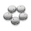 Chrome Radio Stereo Knobs Covers Cap for  Goldwing 1500 GL1500A Aspencade 5