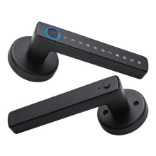 F6 Tuya Fingerprint Door Lock Electronic Keypad RFID Keys App Control Waterproof for Home and Hotel