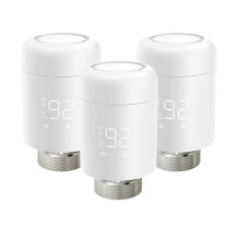3PCS Tuya Radiator Actuator Valve, Thermostat Temperature Controller Works with Alexa, Home,Alice