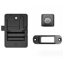 Compact ABS Fingerprint Drawer Lock Biometric Security for Cabinets Shoe Lockers File Cabinets Easy to Install