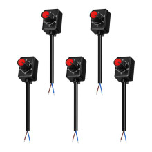 5PCS 0/1-10V Knob LED Dimmer,Low Voltage Passive Dimmer PWM Dimming for 0-10V or 1-10V Dimmable Electronic LED Driver