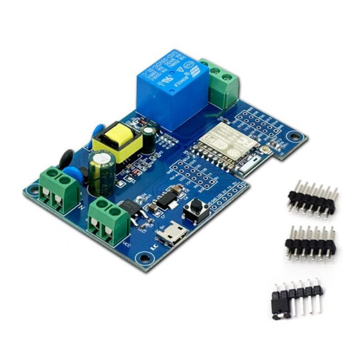 Relay Module ESP-07 Single WIFI Module AC/ Power Supply ESP8266 Development Board Secondary Development Module 1