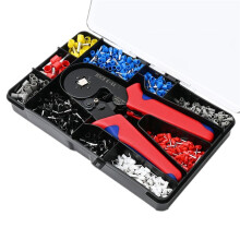 Crimping Pliers HSC8 6-4A Tubular Terminal Exquisite Storage Box Crimper Wire Ferrule Crimps Tools Electrical Kit