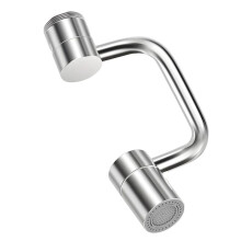 Aireador de Grifo Giratorio Flexiflow de 1080, Extensor de Grifo Giratorio, Extensor de Grifo en Forma de U para Lavabo de Baño/Cocina.