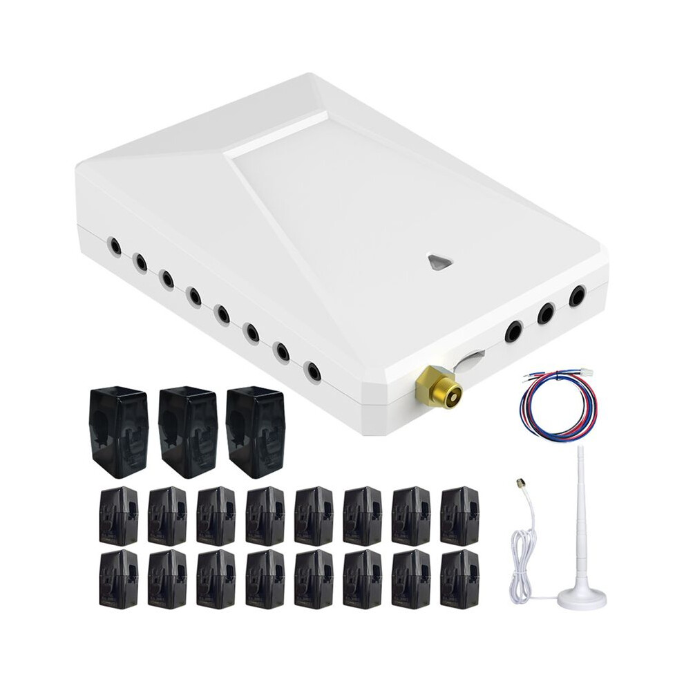 Tuya Wifi 200A 3 Phase 4 Wire Monitor With 50A Circuit Level Sensors Real Electricity Monitor Meter Solar 6033986703430