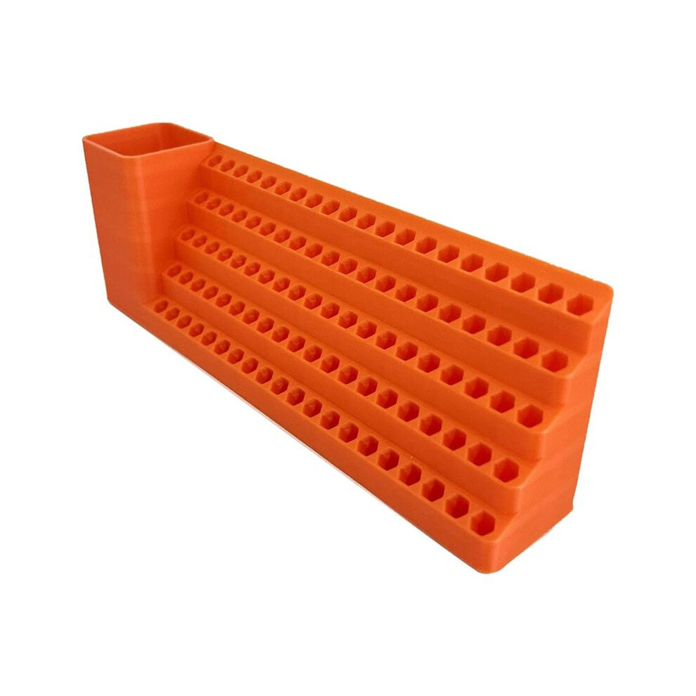 Screwdriver Bits Holder Storage Tool Box, Drill Bits Screw Bit Holders Storage Box, Toolbox With Power Drill Holder,B 4712607033706