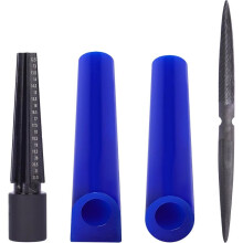 Kit para Tallar Anillos con Cera. Tubos de Cera para Tallar Anillos con Expansor de Agujeros y Lima para Fundición de Anillos y Modelismo.