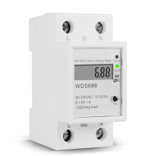 Digital Electric Consumption KWh Din Rail Meter WiFi Power Meter Watt Remote Control Monitor