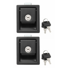 2X Rv Voiture Serrure de Porte D'EntréE de Verrouillage de la Poignée de la Poignée Campeur-Remorque Tirer Type Verrouillage Du Panneau de Porte