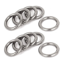 20 mm x 3 mm O Anillo soldado de flejes correas de acero inoxidable 10pzs