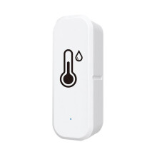 Tuya WiFi ZigBee Humidity Temperature Sensor Home Automation Thermomete Linkage Alexa Home