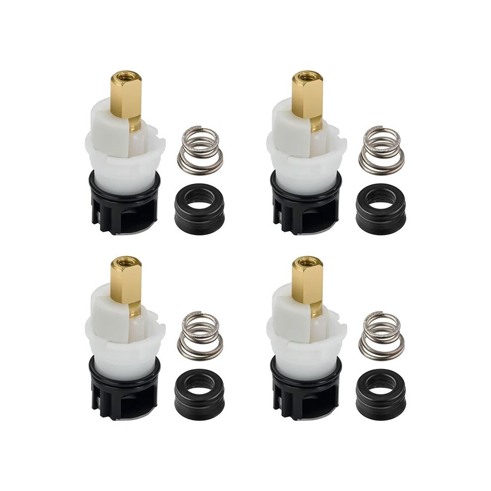 4Set Rp25513 Faucet Stem Replacement For Delta Two Handle Faucet Repair Kit Includes Rp24096 Cartridge Rp4993 4712008687799