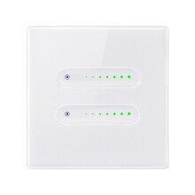 Tuya WiFi Dimmer EU 1 Gang Touch Light Glass Panel APP Remote Control Works for Alexa Home B