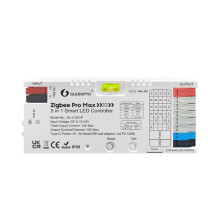 GLEDOPTO Pro Max ZigBee 3.0 LED Controller 5 in 1 RGBCCT RGBW RGB CCT Dimmer Color White Light Mix 20A Pluggable Fuse App Voice