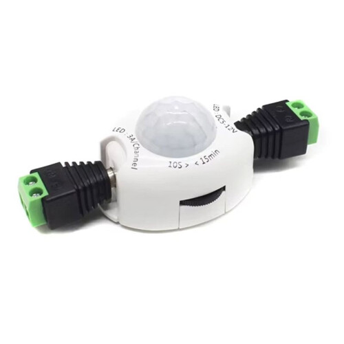 Motion Sensor Light  5V 12V  Movement Detector Timer Automatic   OFF LED Strip Light PIR Motion Sensor B