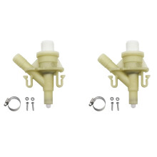2X Foot Operated Toilet Water Valve Kit 385311641 for 300 310 320 Toilet Replacement