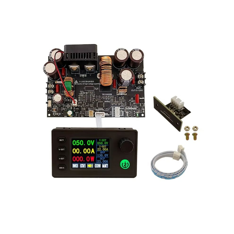 Zk-10022 125V 22A 1500W Adjustable Power Supply Stabilized Voltage Constant Voltage Constant Current Step-Down Module 6033556407621