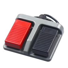 Momentary Plastic Foot Double Pedal Duplex Two-Way Tumbler 3A/220VAC