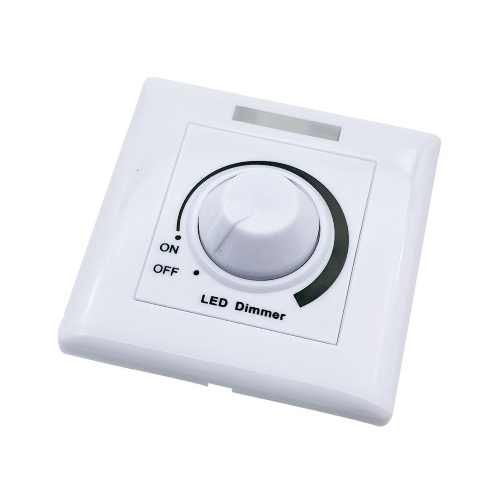 86 Type Wall Led Dimmer Rotary Knob Dimmer Adjustable Brightness Controller Led Strips Light 6033745003825