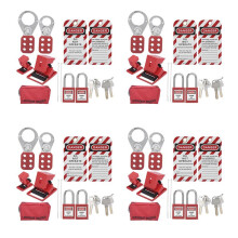 36 PCS Lockout Tagout Locks Tags Set - Lockout Locks Keyed Different Safety Padlocks Lockout Station Lock Out Tag Out Kit