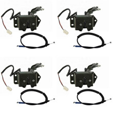 4X Car Tailgate Lock Back Door for Hiace Commuter 2005-2018 69350-26120