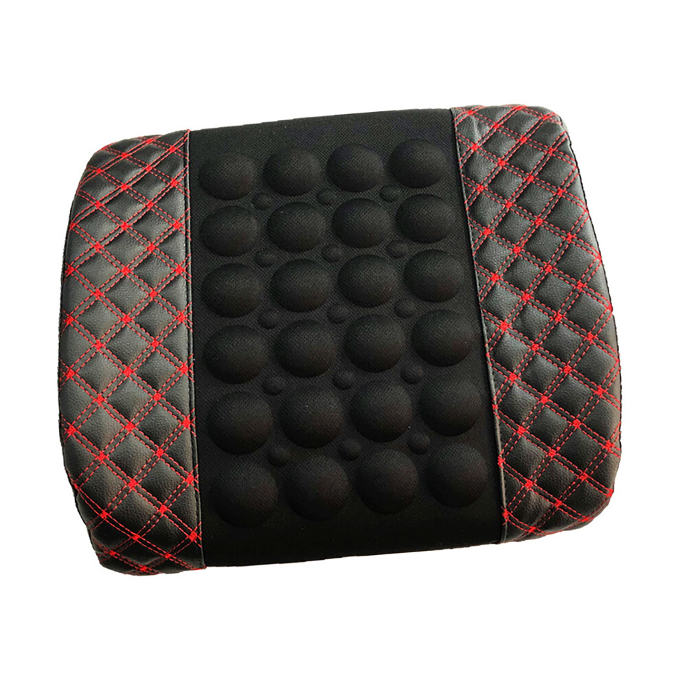 Car Electric Lumbar Support Vibrating Massager Dc12v With 2 Speed Adjustment 8731385408939
