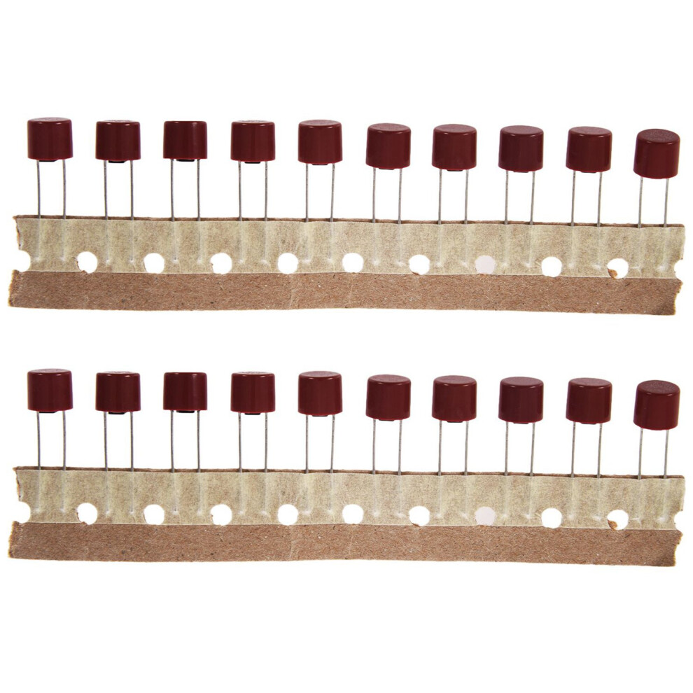 20 Pcs Radial Cables Slow Blowing Micro-Fuse T3.15a 250V 6031357773556