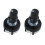 2X 3P4T 3 Pole 4 Position Single Wafer Band Selector Rotary  with Knob 1