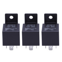 3X 12V Volt 40A AMP 5 Pin Umschaltrelais Automobil Auto Motorrad Boot Fahrrad